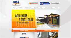 Desktop Screenshot of casaexpress.ind.br