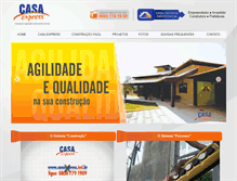 Tablet Screenshot of casaexpress.ind.br